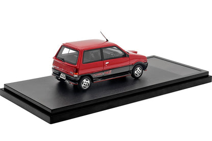 [ Back-order ] Hi-Story HS423RE 1:43 DAIHATSU MIRA Turbo TR-XX (1985) Two Tone Red/Black Resin