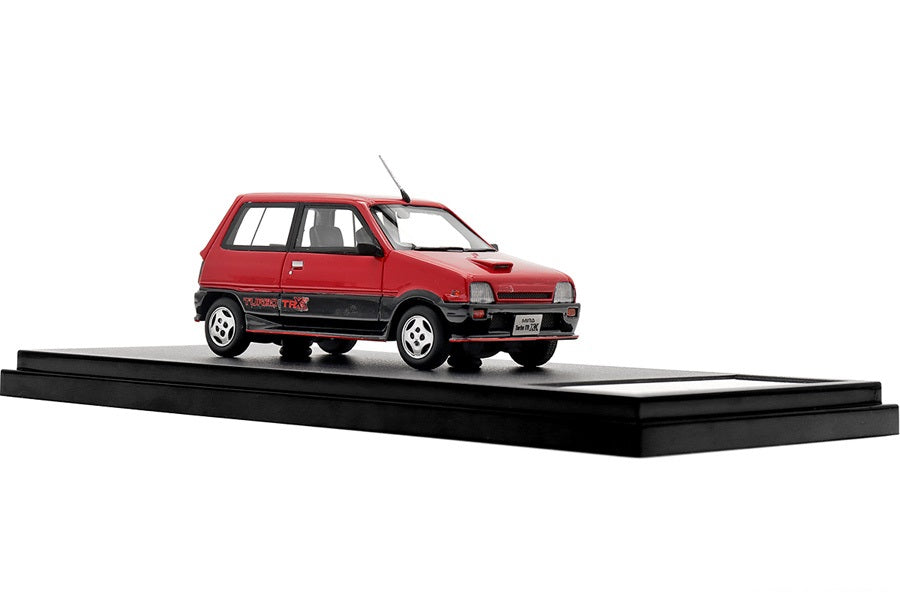 [ Back-order ] Hi-Story HS423RE 1:43 DAIHATSU MIRA Turbo TR-XX (1985) Two Tone Red/Black Resin