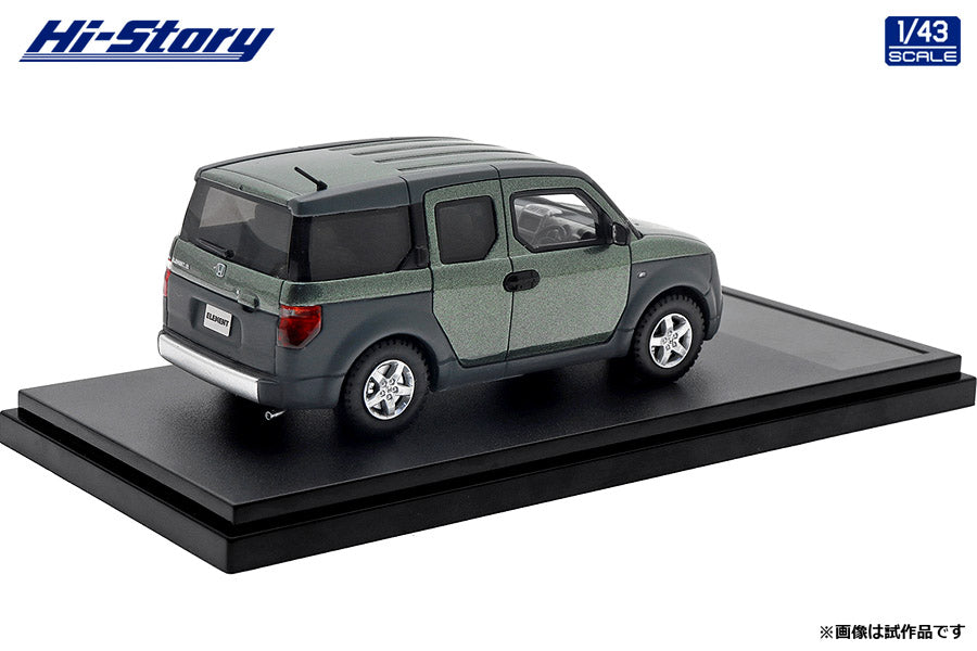 [ Back-order ] Hi-Story HS434GR 1:43 Honda ELEMENT 2003
Galapagos Green Metallic resin model car
