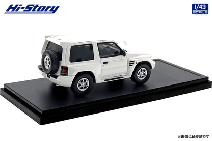 [ Back-order ] Hi-Story HS458WH 1:43 MITSUBISHI PAJERO EVOLUTION 1997 Sofia White resin model car