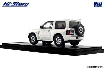 [ Back-order ] Hi-Story HS458WH 1:43 MITSUBISHI PAJERO EVOLUTION 1997 Sofia White resin model car