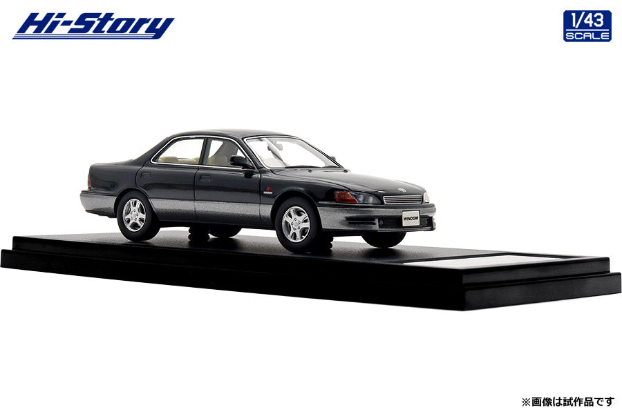 [ Back-order ] Hi-Story HS466BK 1:43 Toyota WINDOM 3.0G 1991 Black Toning G resin model car