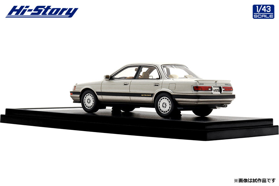 [ Back-order ] Hi-Story HS469GL 1:43 Toyota VISTA HARDTOP 2000GT 1987 Pearl Fragrance Stone resin model car