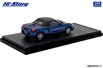 [ Back-order ] Hi-Story HS478BL 1:43 Toyota MR-S S EDITION 1999 Blue Mica resin model car