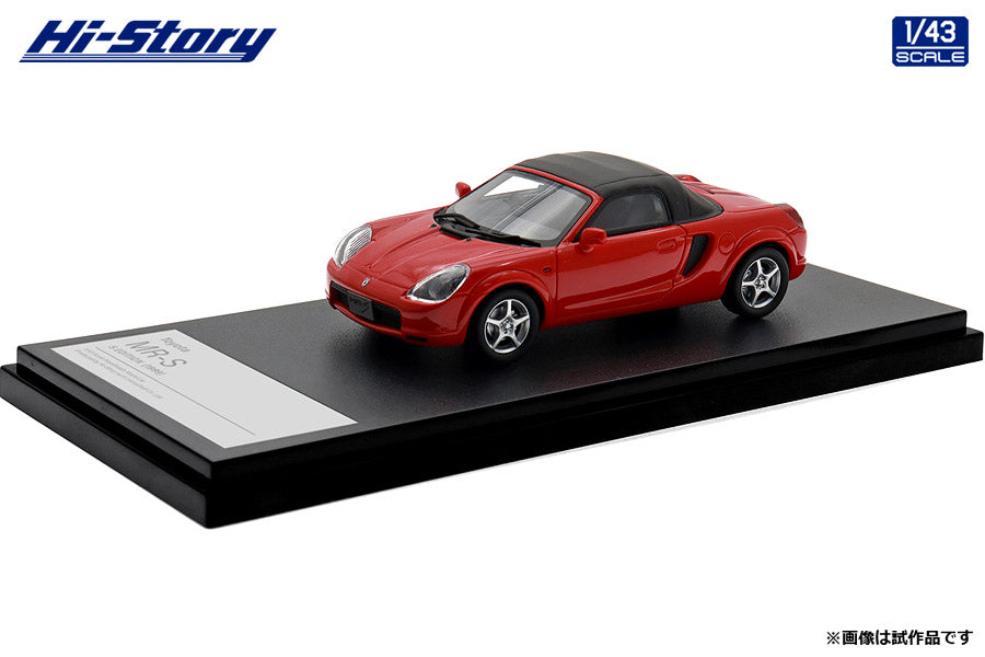 [ Back-order ] Hi-Story HS478RE 1:43 Toyota MR-S S EDITION 1999 Super Red V resin model car