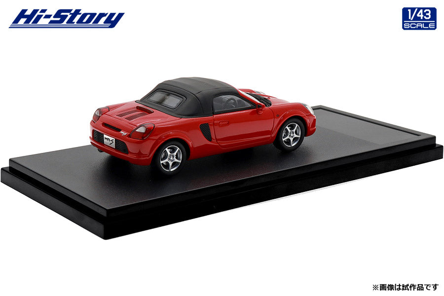 [ Back-order ] Hi-Story HS478RE 1:43 Toyota MR-S S EDITION 1999 Super Red V resin model car