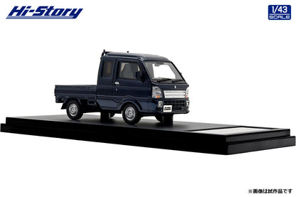 [ Back-order ] Hi-Story HS482BL 1:43 Suzuki Super Carry X 2023 Nocturne Blue Pearl resin model car