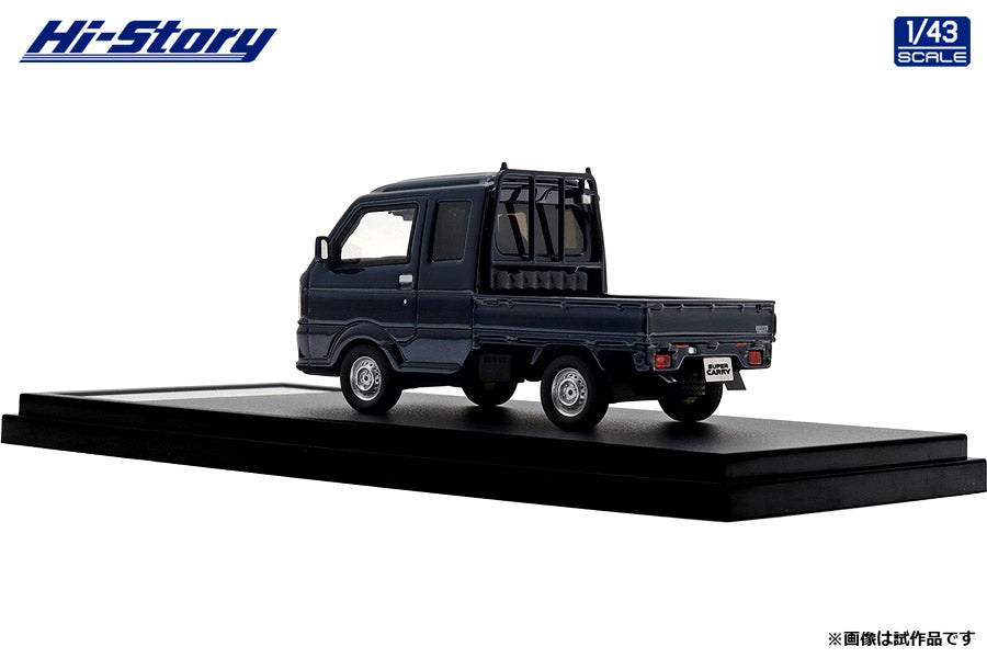 [ Back-order ] Hi-Story HS482BL 1:43 Suzuki Super Carry X 2023 Nocturne Blue Pearl resin model car