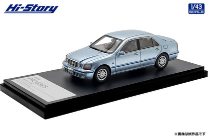 [ Back-order ] Hi-Story HS501BL 1:43 Toyota PROGRES NC300 1998 Blue Metallic resin model car