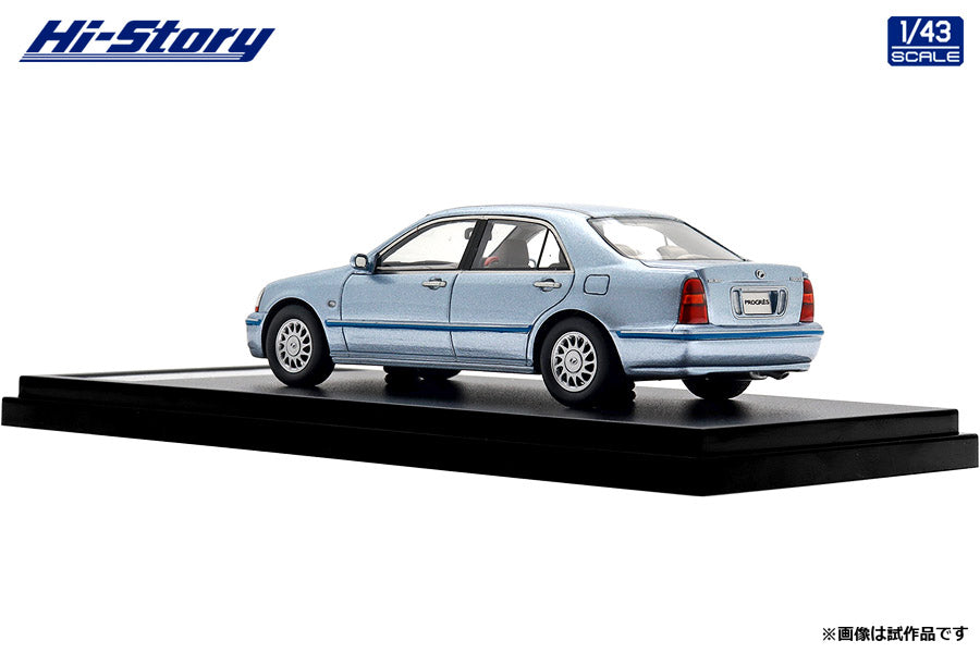 [ Back-order ] Hi-Story HS501BL 1:43 Toyota PROGRES NC300 1998 Blue Metallic resin model car