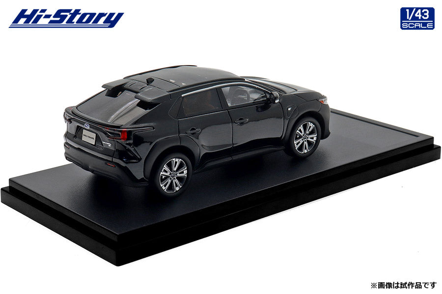 [ Back-order ] Hi-Story HS503BK 1:43 SUBARU SOLTERRA ET-HS 2023 Black resin model car