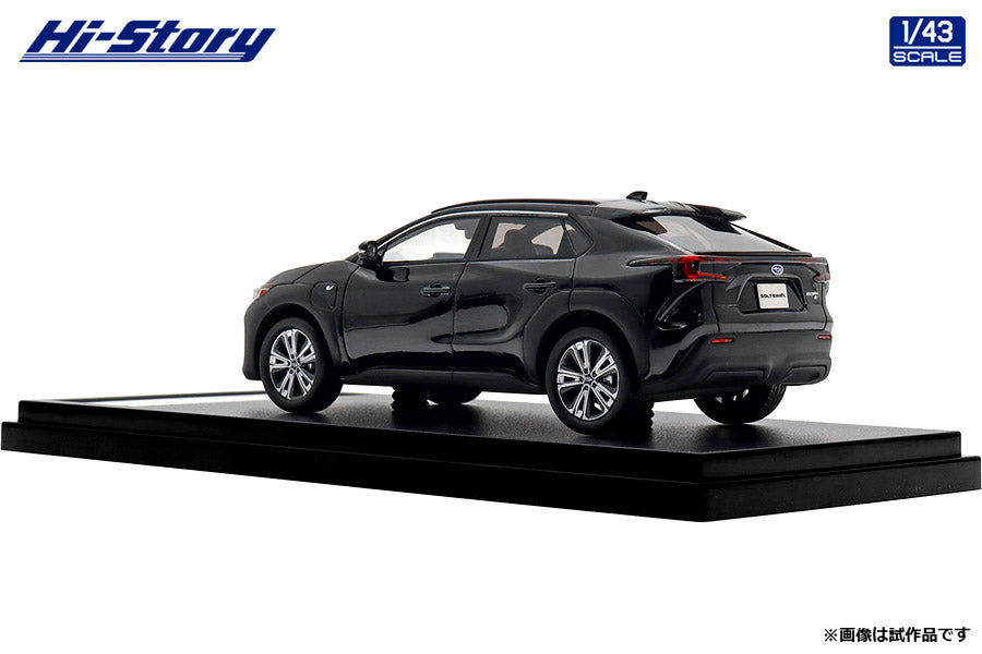 [ Back-order ] Hi-Story HS503BK 1:43 SUBARU SOLTERRA ET-HS 2023 Black resin model car