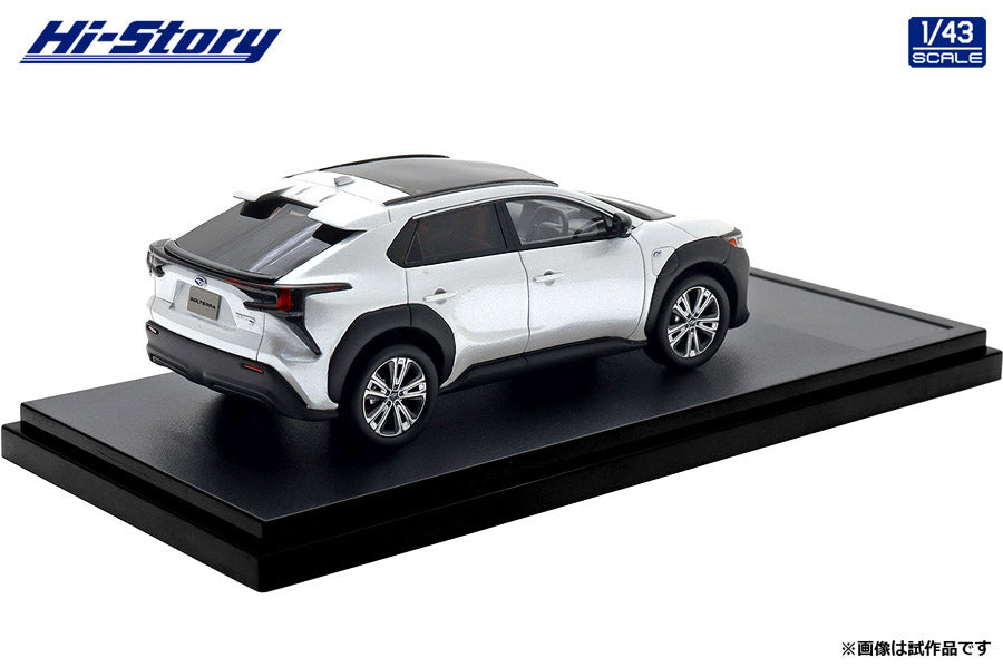 [ Back-order ] Hi-Story HS503WH 1:43 SUBARU SOLTERRA ET-HS 2023 Platinum White Pearl Mica resin model car