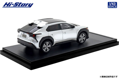 [ Back-order ] Hi-Story HS503WH 1:43 SUBARU SOLTERRA ET-HS 2023 Platinum White Pearl Mica resin model car