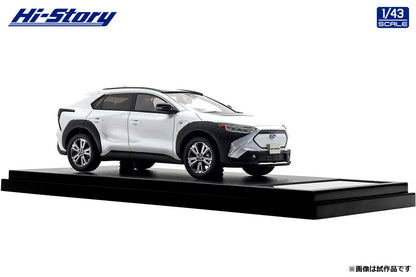[ Back-order ] Hi-Story HS503WH 1:43 SUBARU SOLTERRA ET-HS 2023 Platinum White Pearl Mica resin model car