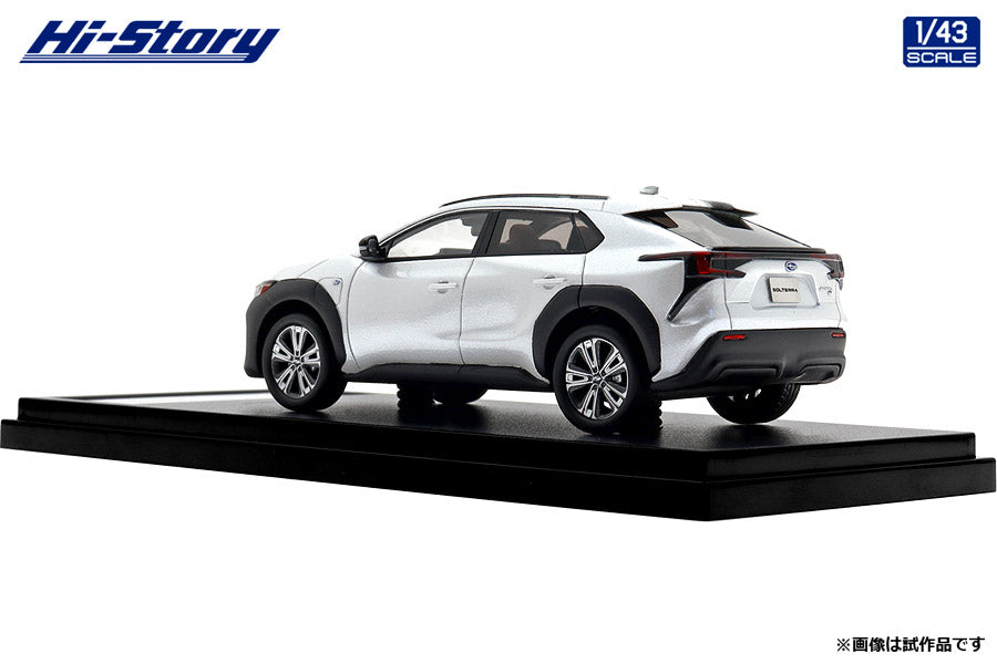 [ Back-order ] Hi-Story HS503WH 1:43 SUBARU SOLTERRA ET-HS 2023 Platinum White Pearl Mica resin model car