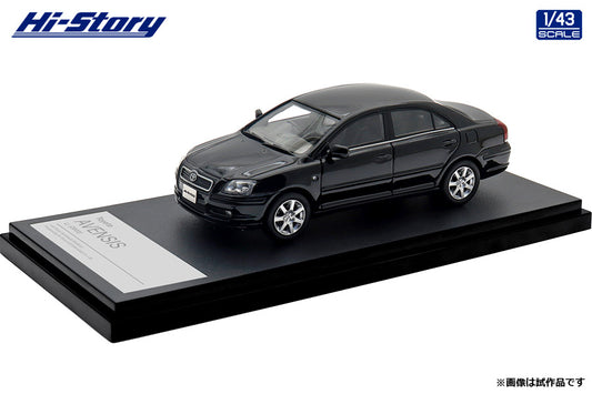 [ Back-order ] Hi-Story HS504BK 1:43 Toyota AVENSIS Li 2003 Black Mica resin model car