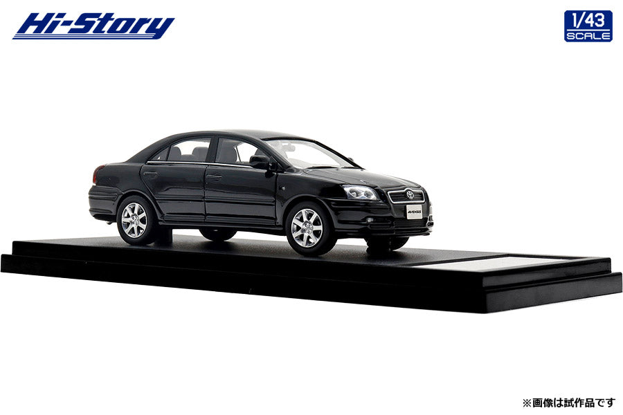 [ Back-order ] Hi-Story HS504BK 1:43 Toyota AVENSIS Li 2003 Black Mica resin model car