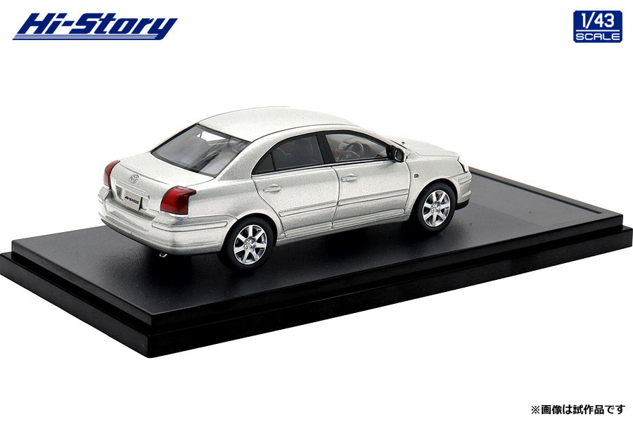[ Back-order ] Hi-Story HS504SL 1:43 Toyota AVENSIS Li 2003 Silver Metallic resin model car