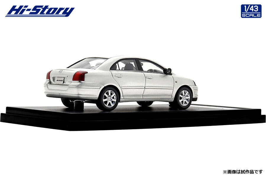 [ Back-order ] Hi-Story HS504SL 1:43 Toyota AVENSIS Li 2003 Silver Metallic resin model car