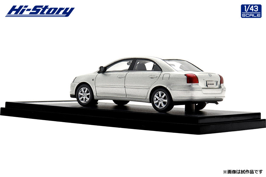 [ Back-order ] Hi-Story HS504SL 1:43 Toyota AVENSIS Li 2003 Silver Metallic resin model car