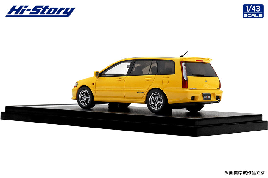[ Back-order ] Hi-Story HS505YE 1:43 MITSUBISHI LANCER CEDIA WAGON Ralliart Edition 2001
Dandelion Yellow resin model car