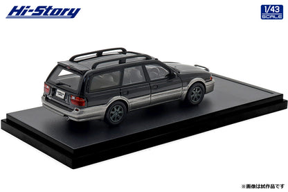 [ Back-order ] Hi-Story HS506BK 1:43 MAZDA CAPELLA WAGON FX 1994 Brilliant Black Silent Silver Metallic resin model car