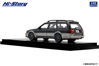 [ Back-order ] Hi-Story HS506BK 1:43 MAZDA CAPELLA WAGON FX 1994 Brilliant Black Silent Silver Metallic resin model car
