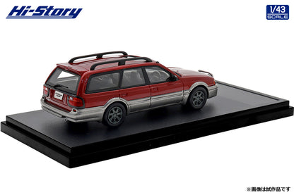 [ Back-order ] Hi-Story HS506RE 1:43 MAZDA CAPELLA WAGON FX 1994Passion Rose Mica Silent Silver Metallic resin model car