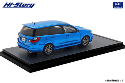 [ Back-order ] Hi-Story HS518BL 1:43 SUBARU EXIGA 2.0GT 2008 Sapphire Blue Pearl resin model car
