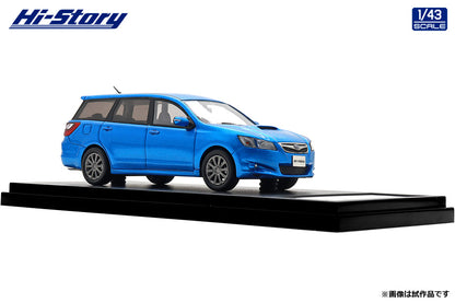 [ Back-order ] Hi-Story HS518BL 1:43 SUBARU EXIGA 2.0GT 2008 Sapphire Blue Pearl resin model car