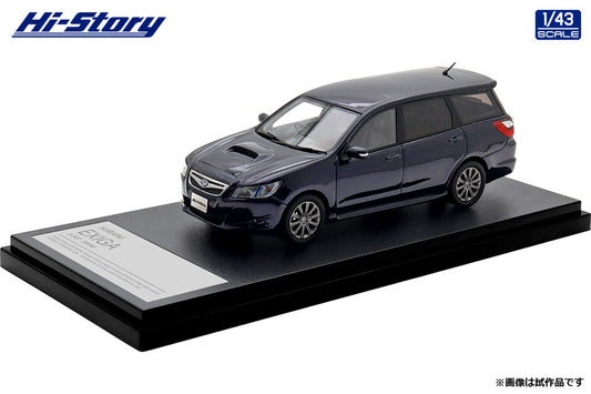 [ Back-order ] Hi-Story HS518PP 1:43 SUBARU EXIGA 2.0GT 2008 Dark Amethyst Galaxy resin model car