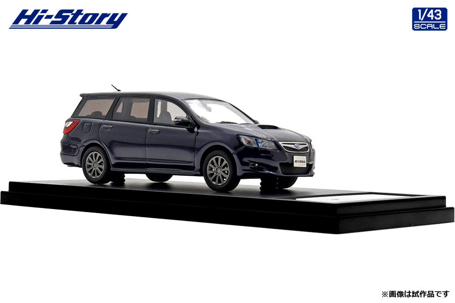 [ Back-order ] Hi-Story HS518PP 1:43 SUBARU EXIGA 2.0GT 2008 Dark Amethyst Galaxy resin model car
