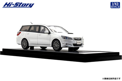 [ Back-order ] Hi-Story HS518WH 1:43 SUBARU EXIGA 2.0GT 2008 Satin White Pearl resin model car
