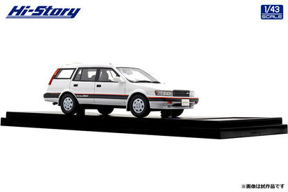 [ Back-order ] Hi-Story HS520WH 1:43 Toyota SPRINTER CARIB AV-II TOURING SPECIAL 1988 Super White II Resin model car