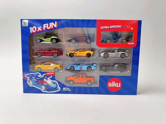 SK0450 SIKU Sports Car 10-Piece Set