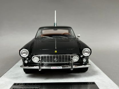 TM18-102C Technomodel 1:18 Ferrari 250 GTE 2+2 1962 Rome Police Panther