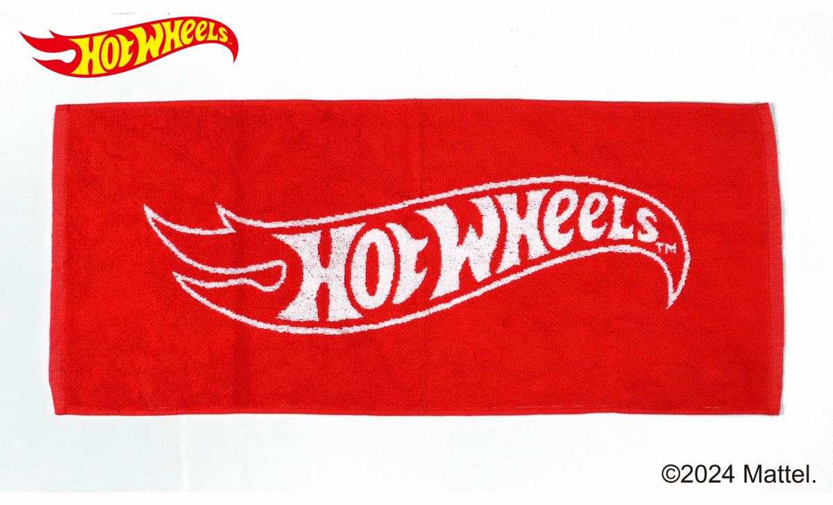 HWU69092 Hot Wheels Face Towel Red