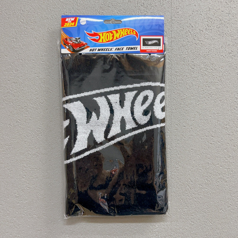 HWU69090 Hot Wheels Face Towel Black