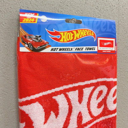 HWU69092 Hot Wheels Face Towel Red