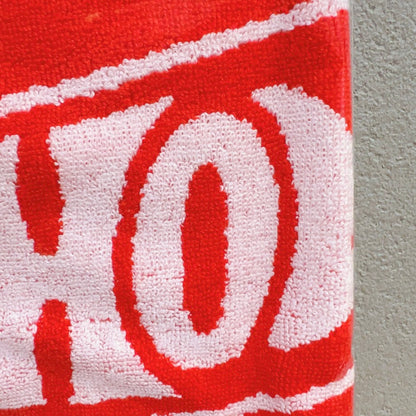 HWU69092 Hot Wheels Face Towel Red