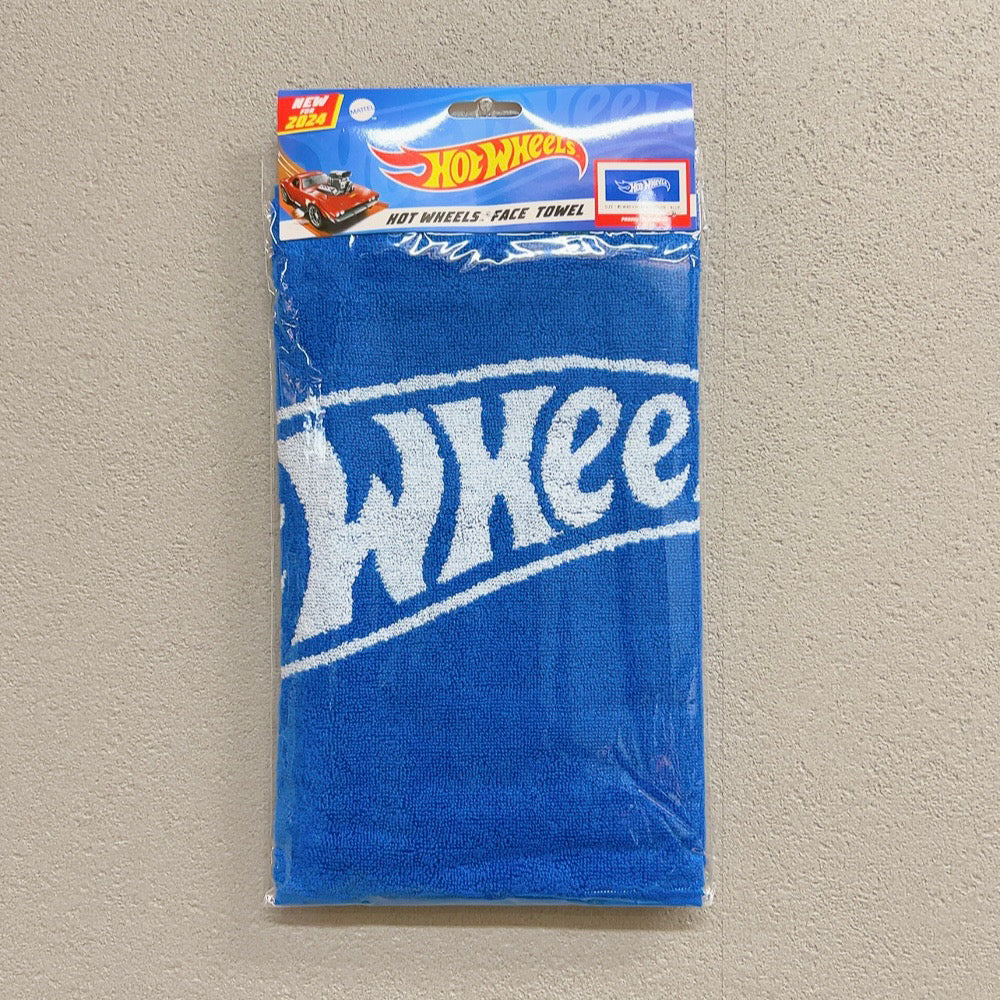 HWU69093 Hot Wheels Face Towel BL Blue