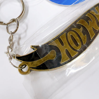 HWU87589 Hot Wheels Metal Keychain VGD 8cm Vintage Gold