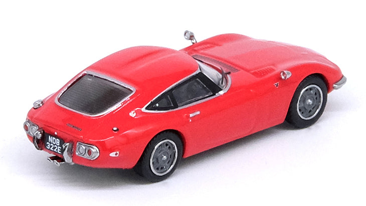 [ Back-order ]  INNO Models IN64-2000GT-RED 1:64 Toyota 2000GT Solar Red