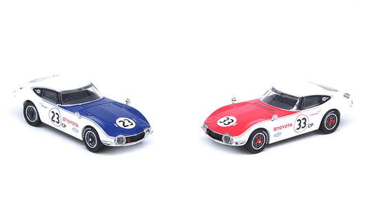 [ Back-order ] INNO Models IN64-2000GT-SCCA68-BS 1:64 Toyota 2000GT #23 & #33 SCCA 1968 Box Set