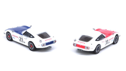 [ Back-order ] INNO Models IN64-2000GT-SCCA68-BS 1:64 Toyota 2000GT #23 & #33 SCCA 1968 Box Set