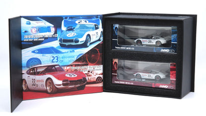 [ Back-order ] INNO Models IN64-2000GT-SCCA68-BS 1:64 Toyota 2000GT #23 & #33 SCCA 1968 Box Set