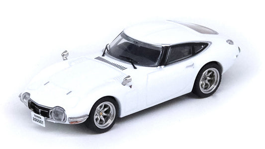 [ Back-order ]  INNO Models IN64-2000GT-WHI 1:64 Toyota 2000GT Pegasus White