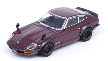 [ Back-order ] INNO Models IN64-240ZG-MAROON 1:64 Nissan Fairlady 240ZG (HS30) Maroon