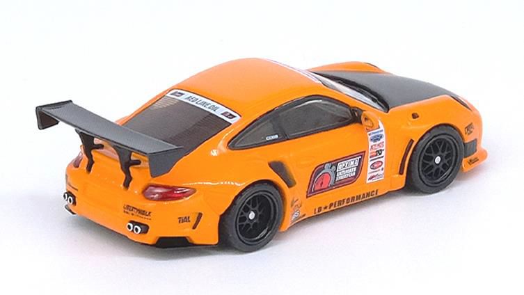 [ Back-order ]  INNO Models IN64-997LB-SEMA 1:64 997 LIBERTY WALK SEMA 2014 Orange